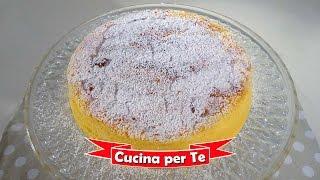 Torta Giapponese 3 ingredienti - Japanese Cotton Cheescake