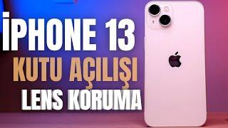 İPHONE 13 KUTU AÇILIŞI - KAMERA LENS KORUMA