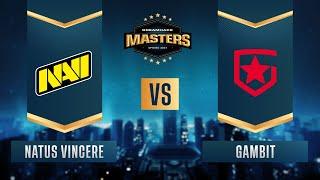 CS:GO - Gambit vs. Natus Vincere [Dust2] Map 2 - DreamHack Masters Spring 2021 - Grand-final