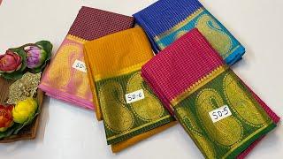 150 gsm Quality First copy Mango Border PODI KATTAM Mysore Semi CrepeSilk Sarees1270fs8921889811