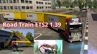 Road Train | Mega Transports | Euro truck simulator 2 | Volvo truck | 2021 | best mods [ ETS2 1.39 ]