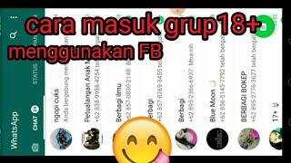 CARA MASUK GRUP 18+ MENGGUNAKAN FACEBOOK