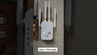 How to Setup WIFI Repeater | How to setup wifi extender