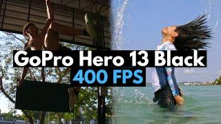 GoPro Hero 13 Black Burst Slo-Mo !!! 400 FPS Slow Motion