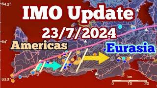 IMO Update (23/7 /2024 ): 16 Million Cubic Meters Of Magma,Eruption In 3 Weeks, Iceland Volcano