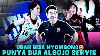 NYARIS MENYALIB REKOR Mega‼️Shin Eun-ji ALGOJO SERVIS Red Sparks 9 Point Streak vs IBK Altos