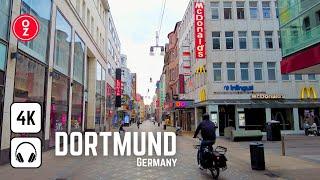 DORTMUND - Germany  Walking Tour 4K | The City of Borussia Dortmund 