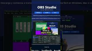 ¿QUE ES OBS STUDIO? #obs #twitch #tips