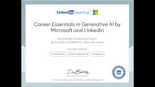 Career Essentials in Generative AI by Microsoft and LinkedIn | TakeExam