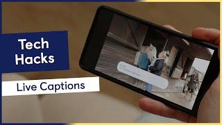 How to turn on live captions | Android accessibility features