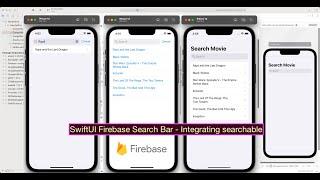 SwiftUI Firebase Search Bar - Integrating searchable