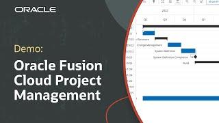 Oracle Fusion Cloud Project Management: Demo