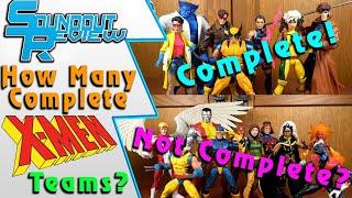 How Many Complete X-Men Teams Are There in Marvel Legends? (Hasbro Action Figures) [Soundout12]