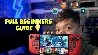 Steamdeck Full Beginners Setup Guide & How to Install Non Steam Games