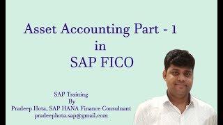 Asset Accounting in SAP FICO - 1 | How to configure Asset Accounting in SAP FICO | Pradeep Hota