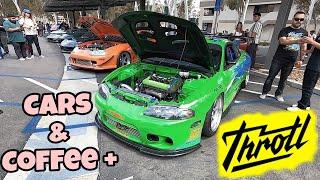 Throtl cars and coffee Car Meet | The REAL FAST N FURIOUS cars