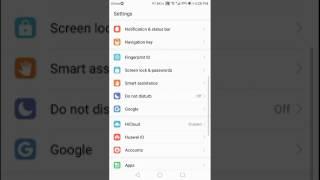 Change Screen resolution in nougat via developer options