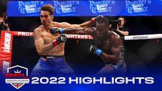 2022 PFL PLAYOFFS: WELTERWEIGHTS & HEAVYWEIGHTS | FULL FIGHT HIGHLIGHTS