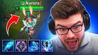 How to play Aurora in Top Lane