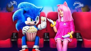 Kirpi Sonic, Amy Rose'u Gerçek Hayatta Kurtarıyor! Pokemon'um Kayıp!