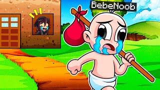 ¡BEBE NOOB SE VA DE MINECRAFT!  