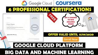 Google Cloud Professional Certificates on Coursera | 6 Professional Certificate from Google Cloud