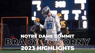 Brady Pokorny 2023 Highlights | 5 ⭐️ Notre Dame Commit | #7 Player in the Nation