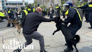 Far-right violence spreads to Plymouth