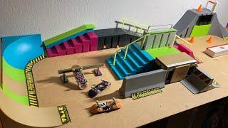 Building a $100 Fingerboard Park from Tech Deck Obstacles Sets Only! Was it Worth it?