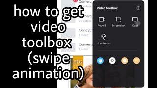 #miui11  HOW TO GET VIDEO TOOLBOX ON REDMI NOTE 8 PRO OR ANY MIUI 11 DEVICE