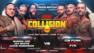 Official theme for AEW Collision on TNT is Saturday Night's Alright For Fighting by Sir Elton John!