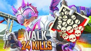 AWESOME Valkyrie 24 KILLS and 5,600 Damage Apex Legends Gameplay