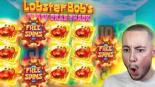 My FIRST EVER SESSION On The NEW LOBSTER BOB'S SLOT... (BONUS BUYS)