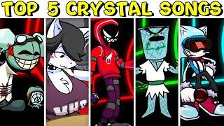 Top 5 Crystal Songs - Friday Night Funkin’ VS Crystal 2.1 (FNF Mod/HD/Remix)