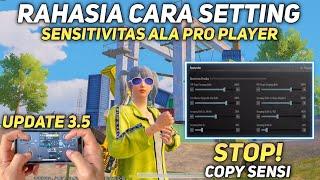 CARA SETTING SENSITIVITAS PUBG MOBILE TERBAIK GYROSCOPE DAN NO GYROSCOPE