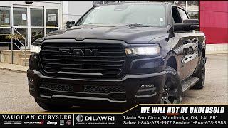 Bold in black - The New 2025 RAM 1500 Sport at Vaughan Chrysler