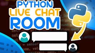 Python Live Chat Room Tutorial Using Flask & SocketIO