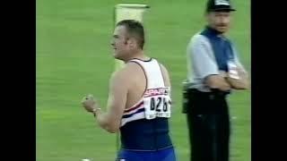 8373 European Track and Field 1987 Javelin Men Mick Hill