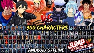 Jump Ultimate Battle Stars V6 Mugen (300 Characters) Android Offline