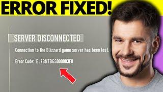 How To Fix Error BLZBNTBGS000003F8 in COD MW3 & Warzone - Full Guide