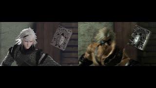 NieR Replicant ver.1.22474487139... vs NieR Gestalt - Opening cinematic