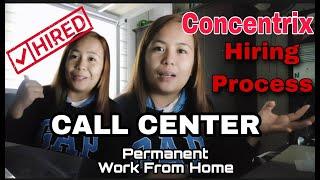 My Hiring Experience at CONCENTRIX | Application Process ️ Work From Home Call Center‼️