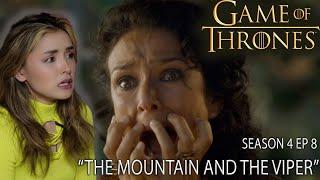 The Mountain and the Viper| First Time Watching Game of Thrones Reaction - Season 4 Episode 8 4x8