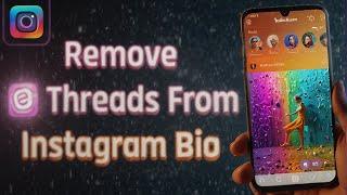 How To REMOVE Threads Badge From Instagram Bio