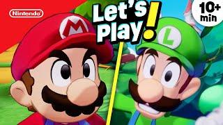 Let’s Play Mario & Luigi: Brothership ️ Gameplay For Kids | @playnintendo