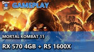 RX 570 4GB + Ryzen 5 1600X - Mortal Kombat 11