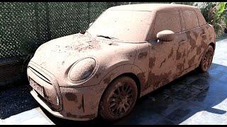 3 YEARS UNWASHED CARS ! Wash the Dirtiest Mini Cooper