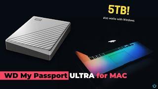 WD My Passport ULTRA for Mac - MASSIVE External Hard Drive for Mac 