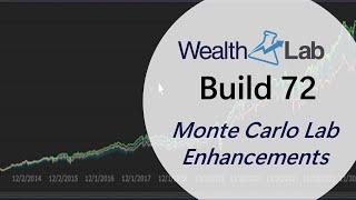 WealthLab Build 72 - Monte Carlo Lab News