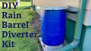 DIY Rain Barrel Diverter Kit